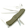 Складной нож Victorinox Military 0.8461.MW4DE, зелёный